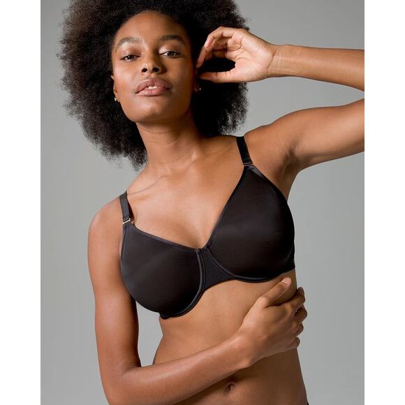 Soma Unbelievable Minimizer Bra black underwire sz 40DD WL331 - Picture 1 of 5